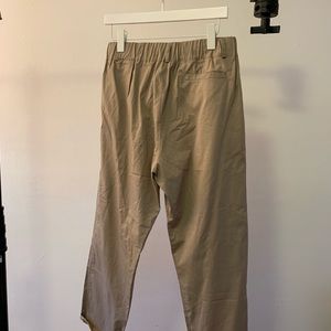 Joyce Intl pleated khaki pants